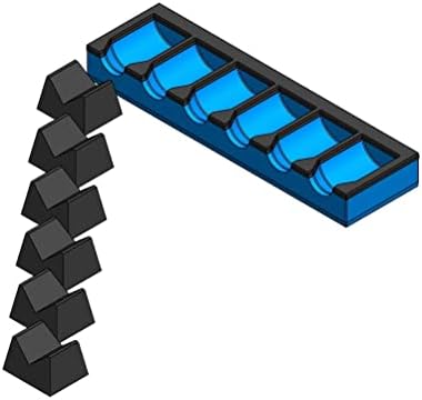 MagAttach Socket Extension Organizers (1/2", Blue/Black) by 3D+Tool+Trays