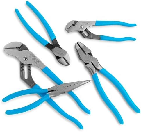 CHANNELLOCK GS-50 5pc Pliers Set | Made in USA | Forged High Carbon Steel | Includes Tongue & Groove, Linemen's, Long Nose and Cutting Pliers - Image 5