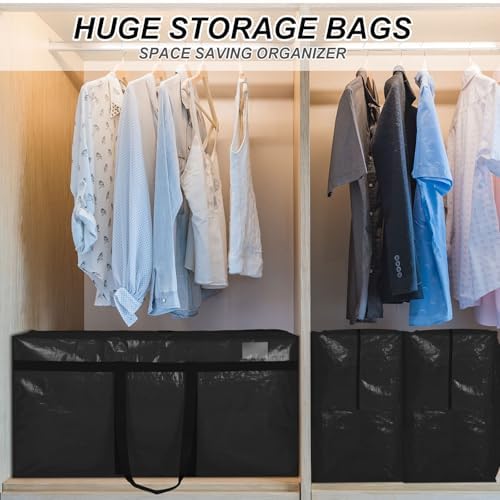 Windyun 6 Pack 98 Gallon Extra Large Moving Bags XXL Heavy Duty Storage Bag - Image 6
