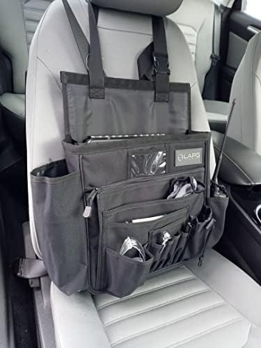 LA Police Gear Patrol Car/Truck Seat Gear Organizer Bag, Durable Tactical Portable Front Seat Squad Car Duty Gear Organizer - Image 6