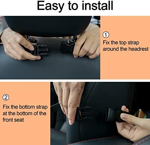 Universal Tactical Seat Back Organizer Vehicle Molle Panel Organizer Storage Bag with 5 Detachable Molle Pouch for All Vehicel Such as Jeep,Truck,SUV, Car, Ford,Chevy etc - Image 7