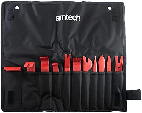 Amtech J1945 Car Trim Removal Kit, 11 Piece Set of Car Panel and Trim Removal Tools, Tough and Non-Marking with Storage Pouch - Image 3