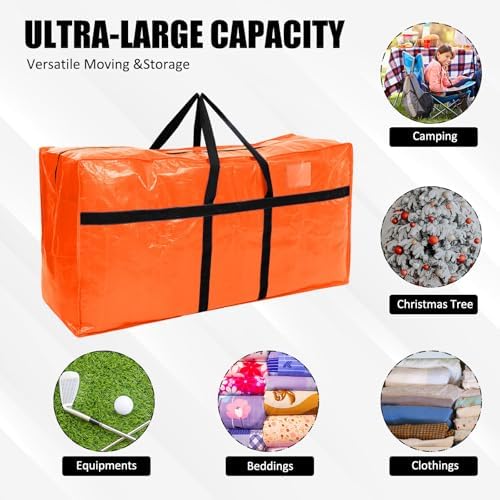 Windyun 4 Pack 98 Gallon Extra Large Moving Bags XXL Heavy Duty Storage Bag - Image 6