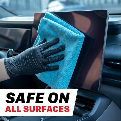Maxshine Universal 40-Pack 16”x16” 400GSM Microfiber Cleaning Towels – Lint-Free & Ultra-Absorbent Car Detailing Towels – Scratch-Safe Multipurpose Cleaning Cloths for Garage & Home (40-Pack Multi) - Image 7