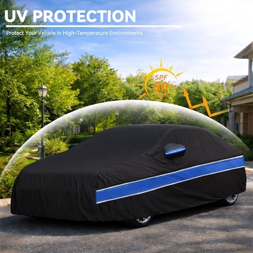 Car Cover Custom Fit Miata MX-5,10-Layer Car Cover Waterproof All Weather - Image 7