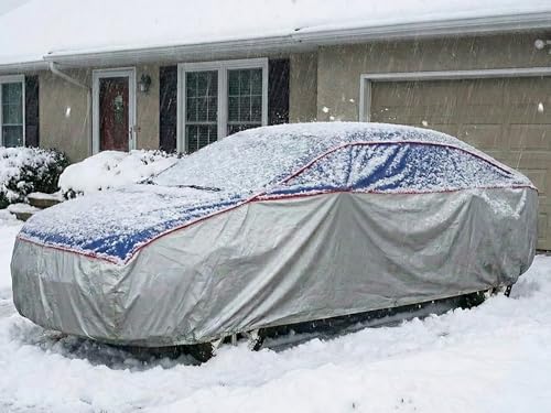 CarsCover Hail Protector Hailstone Car Cover Padded Multi-Layered Full Protection All Weatherproof Waterproof Anti Frost Hail Car Covers (Fit up to 231 inch Long) - Image 7