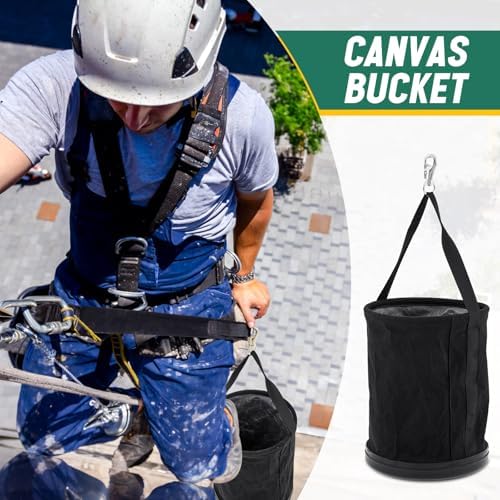 Lineman Canvas Bucket Tool Bag, 15" x 12 - Image 6