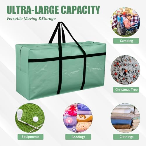 4 Pcs 66 Gallon Extra Large Moving Bags Heavy Duty Storage Bag - Image 6