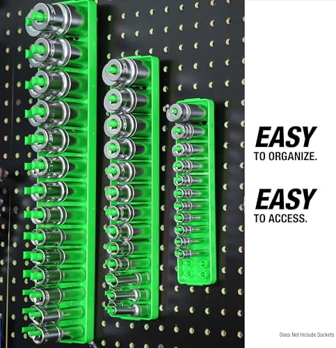 OEMTOOLS 22233 6-Pc SAE & Metric Socket Tray Set for Sizes 1/4", 3/8”, 1/2" - Image 7