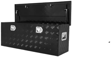 44inch Aluminum Tool Box,Stripes Trailer Tool Box w/Lock and Keys - Image 3
