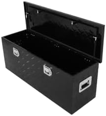 44inch Aluminum Tool Box,Stripes Trailer Tool Box w/Lock and Keys - Image 5