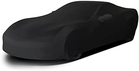 Indoor Car Cover for Corvette Velvet Stretch Full Cover Protection for Automobiles for Dust-Proof, Underground Garage, Car Show,Fits Car up to 189 inches by BIHEE