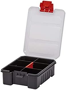 3-Pack Organizer Set – Small Parts Storage Boxes with Removable Dividers – 1 Medium & 2 Mini Hardware Cases for Screws, Bolts, Crafts – Durable Nylon Toolbox for Garage or Travel Use - Image 6