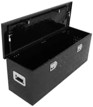 44inch Aluminum Tool Box,Stripes Trailer Tool Box w/Lock and Keys - Image 2