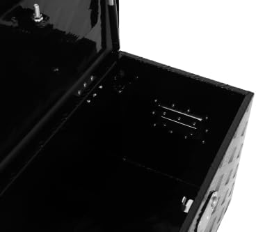 44inch Aluminum Tool Box,Stripes Trailer Tool Box w/Lock and Keys - Image 6