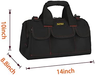 FASTECH 14-inch Heavy Duty Tool Carrier & Organizer with Wide Mouth - Image 3