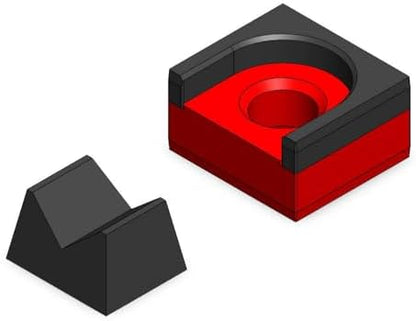 MagAttach Ratchet Organizer Kit (3/8", Red/Black) by 3D+Tool+Trays
