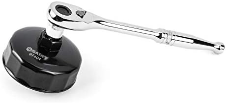 SATA 8-Piece End Cap Oil Filter Wrench (72T Ratchet) - ST09703U - Image 3