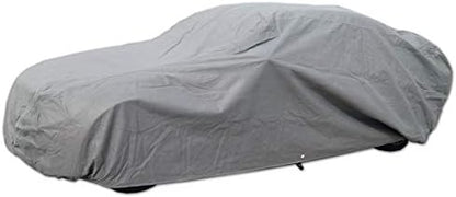 Car Cover Waterproof All Weather | 7-Layer Car Covers for Automobiles & Car Snow Cover | Full Exterior Rain Cover | SUV Sedan. Size 159.8" x 65.0" by TuningPros