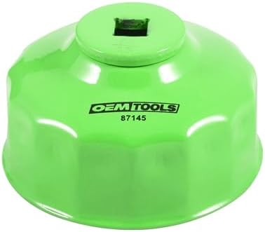 OEMTOOLS 74mm 15 Flute Oil Filter Wrench Set Non-Slip Grip & 3/8" Drive by OEMTOOLS