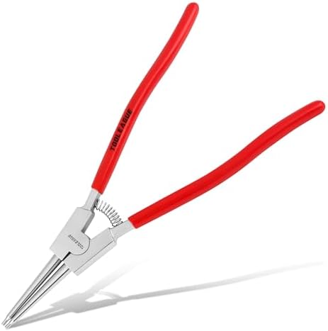 TOOLEAGUE 13" Large Snap Ring Pliers, Straight External Circlip Pliers,1 Pc by TOOLEAGUE