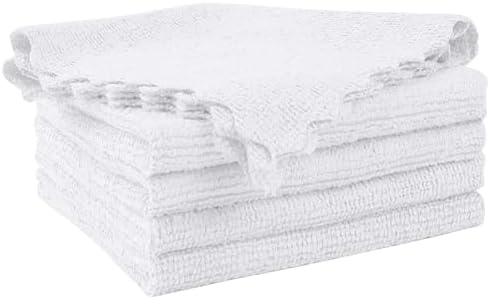 Orighty Microfiber Cleaning Cloth 5 Pack, White Cleaning Rags 12x11 inch by AllRightinOrighty