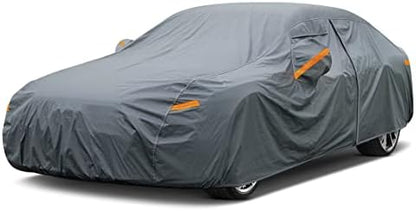 GUNHYI 16 Layers Car Cover Waterproof All Weather for Sedan Heavy Duty by GUNHYI