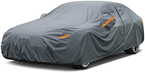 GUNHYI 16 Layers Car Cover Waterproof All Weather for Sedan Heavy Duty by GUNHYI