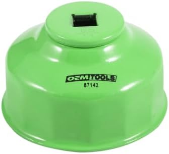 OEMTOOLS 87142 65mm 14 Flute Oil Filter Wrench, Economy Car Oil Filter Remover, Prevents Slippage and Stripping, 3/8 Inch Drive by OEMTOOLS
