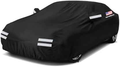 Sedan Car Cover Waterproof All Weather Full Car Covers 183''Lx70''Wx59''H by Professionalcoversellers