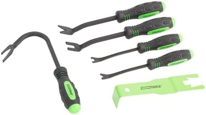 OEMTOOLS 25301 6-Pc Car Trim Removal Tool Kit for Upholstery & Clip Removal by OEMTOOLS