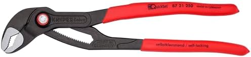 KNIPEX Tools 87 21 250 Cobra Quick Set Water Pump Pliers, 10-Inch by Unknown