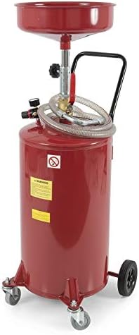 ARKSEN 20 Gallon Waste Oil Change Tank, Red by ARKSEN