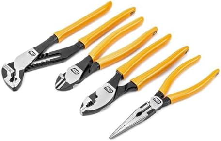 GEARWRENCH 4 Piece Dipped Mixed Material Plier Set - 82203-06 by GEARWRENCH