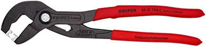 KNIPEX Tools 85 51 180 C, 7.5" Hose Clamp Pliers for Click Clamps - Image 2