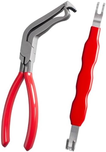 2 PCS Electrical Disconnect Pliers for Cars, 60 Degree Automotive Electrical Connector Pliers and Electrical Connector Separator Tool by Unknown