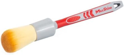 Maxshine Medium #12 Universal Ultra Soft Detailing Brush – Professional Brush for Interior, Exterior, Leather Seats, Engine Bay & Wheels – Premium Car Care Detailing Tool - Image 2