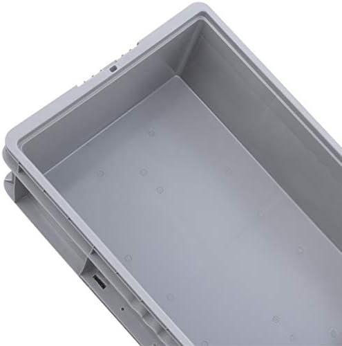 Buckhorn SW241507F101000 Plastic Straight Wall Storage Container Tote, (24-Inch x 15-Inch x 7-1/2-Inch), light grey - Image 2