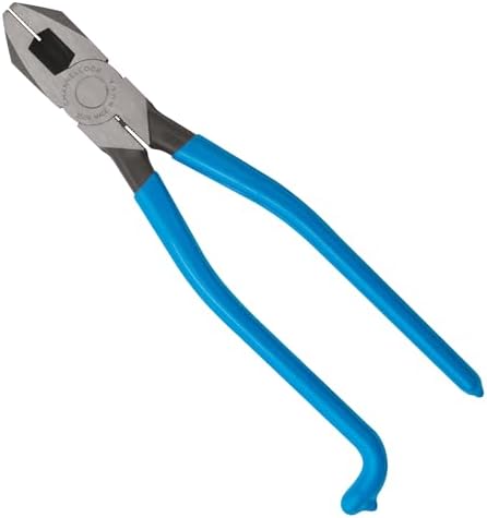 Channellock Ironworkers Plier 350S - Spring Loaded, Side-Cutting - 9 In by Channellock
