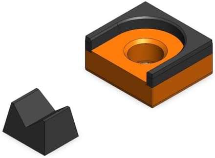 MagAttach Ratchet Organizer Kit (1/2", Orange/Black) by 3D+Tool+Trays