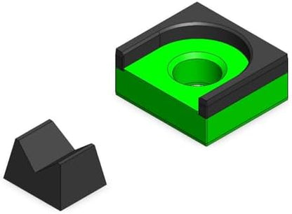 MagAttach Ratchet Organizer Kit (1/2", Green/Black) by 3D+Tool+Trays