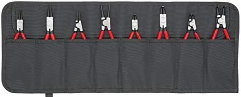 Knipex Tools 00 19 58 V01, 8Piece Industrial Circlip Pliers Set by Unknown