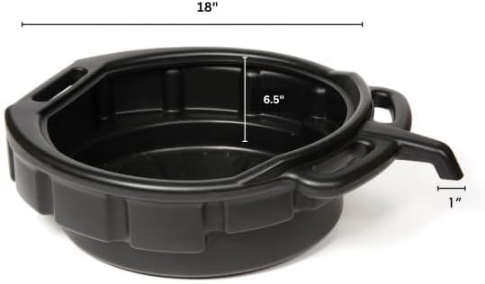 4Galln Oil Drain Pan W/1' - Image 3