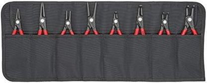 KNIPEX - 00 19 58 V02 Tools - 8 Piece Precision Circlip Pliers Set (001958V02) by Unknown