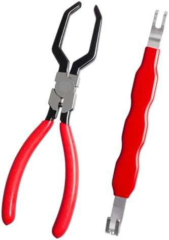 2 Pieces Electrical Disconnect Pliers for Cars, Automotive Electrical Plug Connector Disconnect Tool and Connector Separator and Hose Clamp Pliers by Unknown