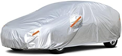 Kayme Hatchback Car Cover Waterproof All Weather (UP to 177 Inch) by kayme