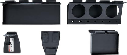 BGS 74574 Magnetic Tray and Paper Roll Holder Set, 4 Pieces - Image 4