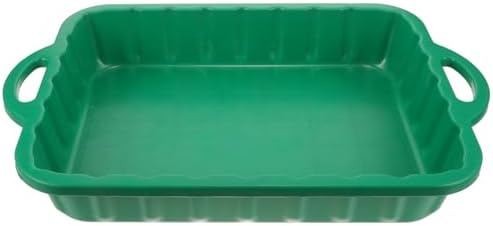 23.5" Oil Drain Pan for Car, Heavy Oil Change Collector Pan Leakproof by StylishBagToCreateYourStyle