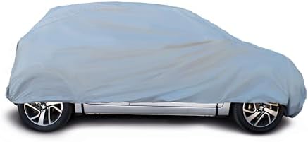 Maypole Breathable Full Cover for Small Cars Water Resistant, Grey - Image 5