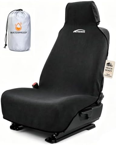 Seat Covers for Trucks, Waterproof Towel Seat Protectors, 1 Pack by Unknown